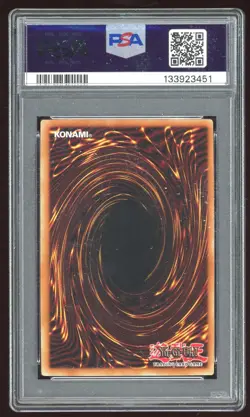 NEEDLE WORM 2003 YUGIOH TOURNAMENT PACK 3 TP3-001 ULTRA HOLO CARD PSA 8 - Image 2