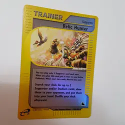 Pokemon TCG Skyridge Relic Hunter Trainer- Reverse Holo Near Mint Card - Image 3