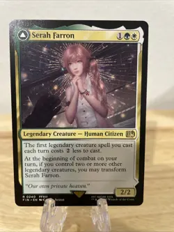 MTG Serah Farron / Crystallized Serah #0240 Regular Final Fantasy Rare NM/M - Image 1