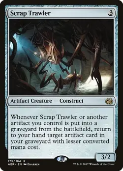 Scrap Trawler Rare | 175 NM/M | Aether Revolt | Magic MTG - Image 1