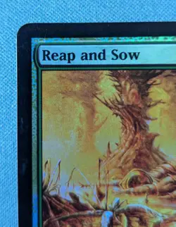 MTG Reap and Sow - Darksteel 81/165 Foil - Image 4