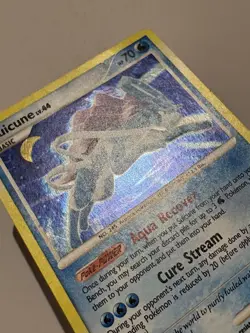 Suicune - 19/132 - Pokemon Secret Wonders Cracked Ice Holo - Pokemon - HP - Image 5