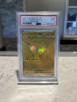 Pokemon Mega charizard Ex Mega Hyper Rare PSA 9 2025 - Image 1