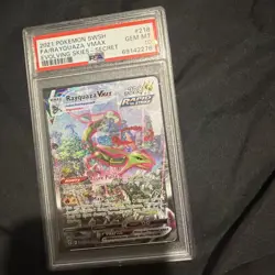 Pokemon 2021 Rayquaza VMAX 218/203 Alt Art Evolving Skies GEM MINT PSA 10 - Image 1