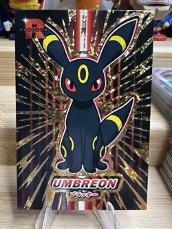 Umbreon Gold Holo Box Hit Team Rocket Pokemon Attacks - Image 1