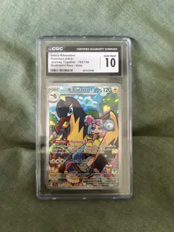Pokemon TCG - Journey Together - Iono’s Kilowattrel 163/159 - CGC 10 - Image 1