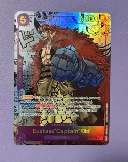 Eustass Captain Kid Manga, One Piece OP05-074, NM - Image 1