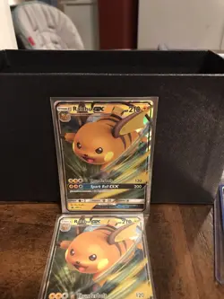 Raichu 7c lot GX SM213 - NM Full Art Promo Pokemon Card - Image 1