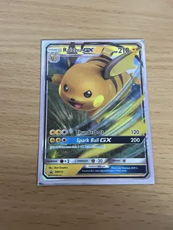 Raichu GX SM213 - Black Star Promo - Pokemon Card - NM Condition - Image 1