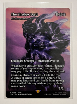 MTG – Final Fantasy – The Shadow Lord (Gix, Yawgmoth Praetor) – Mythic 0035 - Image 1