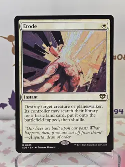 MTG Erode ( Regular ) Secrets of Strixhaven SOS Magic The Gathering - Image 1