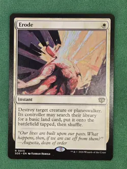 MTG Erode ( Regular ) Secrets of Strixhaven SOS Magic The Gathering - Image 3