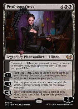 MTG - PROFESSOR ONYX - Duskmourn Commander (M) - Image 1