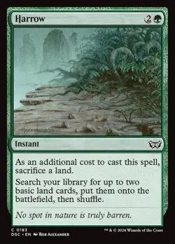 MTG - HARROW - Duskmourn Commander (C) - Image 1