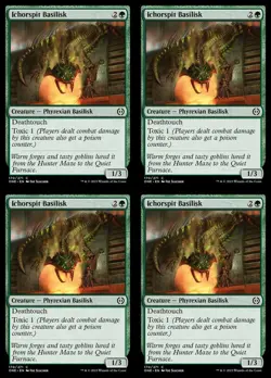 MTG - 4x ICHORSPIT BASILISK - All Will Be One (C) - Image 1