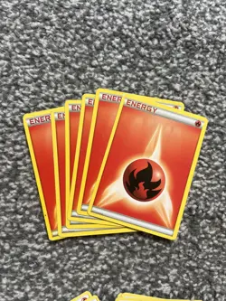 63x Fire Energy Cards Bundle - Pokemon TCG - Image 2