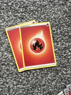 63x Fire Energy Cards Bundle - Pokemon TCG - Image 3