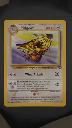 Pidgeot LP Jungle 24/64 Vintage Pokemon - Image 1