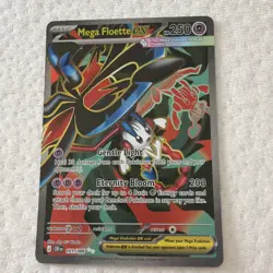 Pokemon TCG Mega Evolution Chaos Rising: Mega Floette ex 101/086 Ultra Rare - NM - Image 1