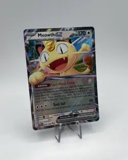Pokemon TCG Meowth Ex 062/088 Double Rare Holo Perfect Order NM - Image 2