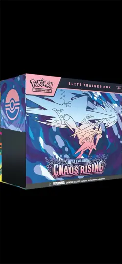Pokemon Mega Evolutions ME4 Chaos Rising Elite Trainer Box Sealed - Image 1