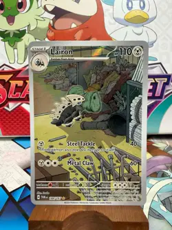 Lairon 184/167 Illustration Rare - Twilight Masquerade - Pokemon TCG -SHIPS FAST - Image 1