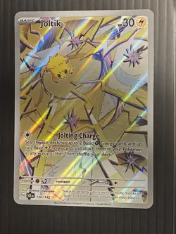 Joltik 150/142 Stellar Crown Pokemon English Illustration Rare 2024 - Image 1