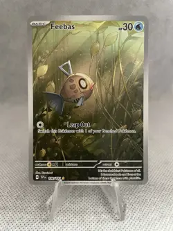 Feebas 198/191 Illustration Rare Pokemon Surging Sparks 2024 - Image 1