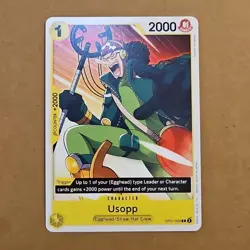 Usopp (OP07-099) OP07 C 500 Years in the Future Regular One Piece CCG TCG NM - Image 1