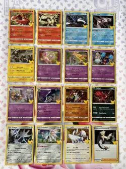 Pokemon TCG Celebrations X16 Holo Card Bundle - Image 1