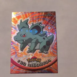 Topps 1999 Topps Chrome Pokemon TV Animation Edition Nidorina #30 Foil Card - Image 1