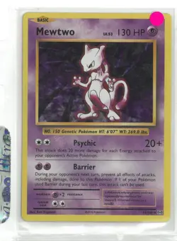 Pokemon Mewtwo Mew Card Lot 9 Cards EX V Rare Holo Near Mint - Image 2