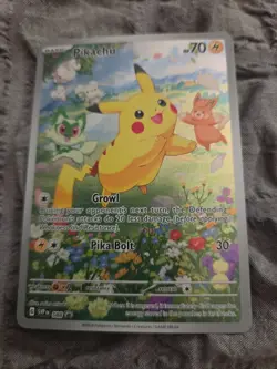 Pokemon Pikachu Promo Holo 088 SV: Scarlet & Violet 70 HP Trading Card - Image 1