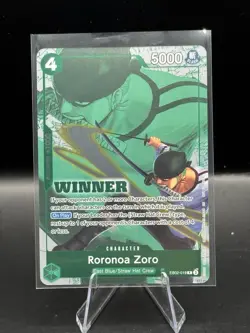 Roronoa Zoro (Winner Pack 2025 Vol. 3) EB02-019 One Piece Promotion Cards Foil - Image 1