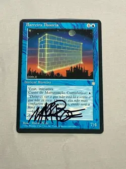 MTG Portuguese Illusionary Wall Artist Proof and Signature Signed Poole - Image 1