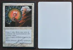 SIGNED MtG Magic Kaja Foglio Artist Proof _ Spanish Ice Age _ BLESSED WINE _VHTF - Image 1