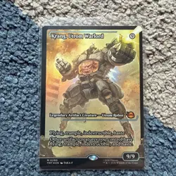 Krang, Utrom Warlord Foil Mythic M0290 Teenage Mutant Ninja Turtles Mtg - Image 1