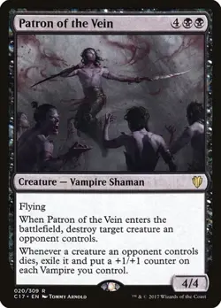 2x Patron of the Vein Commander 2017 LP MTG - Image 1