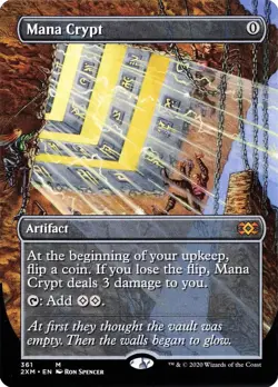 MTG Foil - Mana Crypt (Borderless) - 361 / NM / English - Image 1