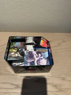 Pokemon TCG: Divergent Powers Tin Hisuian Samurott V New Evolving Skies - Image 2