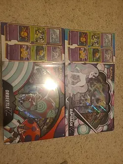 Pokemon Galarian Rapidash & Orbeetle V Boxes - Image 1