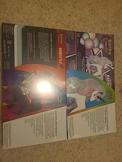 Pokemon Galarian Rapidash & Orbeetle V Boxes - Image 2