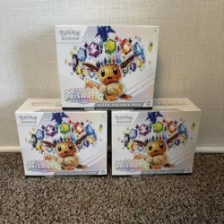 Lot of (3) Pokemon TCG Prismatic Evolutions Elite Trainer Boxes SEALED ETB - Image 1