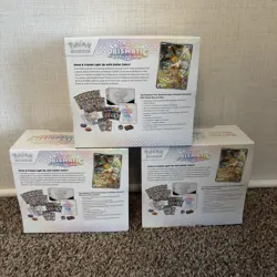 Lot of (3) Pokemon TCG Prismatic Evolutions Elite Trainer Boxes SEALED ETB - Image 2
