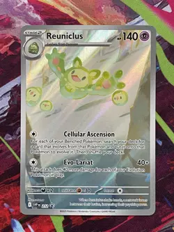Pokemon Reuniclus 212 SV Black Star Promo NM - Image 1