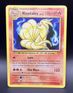 Pokemon TCG Ninetails 15/108 Non Holo Pre Release Deck Exclusive NM - Image 1