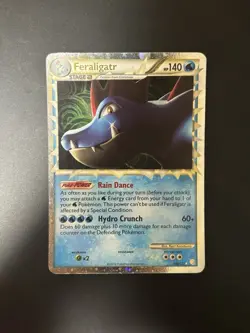 Feraligatr 108/123 Holo Pokemon HeartGold & SoulSilver - LP 1 - Image 1
