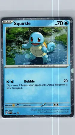 Squirtle - (Cosmos Holo) 048 Holo SV: Scarlet & Violet Promo - Pokemon - NM - Image 1