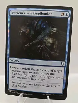 Irenicus's Vile Duplication MTG Commander Legends: Battle for Baldur's Gate Foil - Image 1