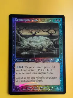 Consumptive Goo. ooze rare MTG Card. Scourge. Old Border FOIL. - Image 1
